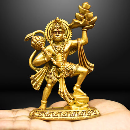 NEEANN Hanumanji Idol - 4.5 Inches