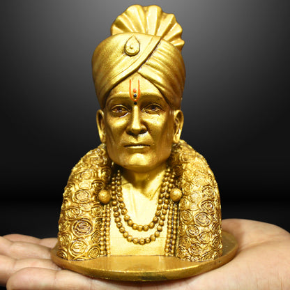 NEEANN Gajanan Maharaj,Shegaon Statue - 4.5 Inches