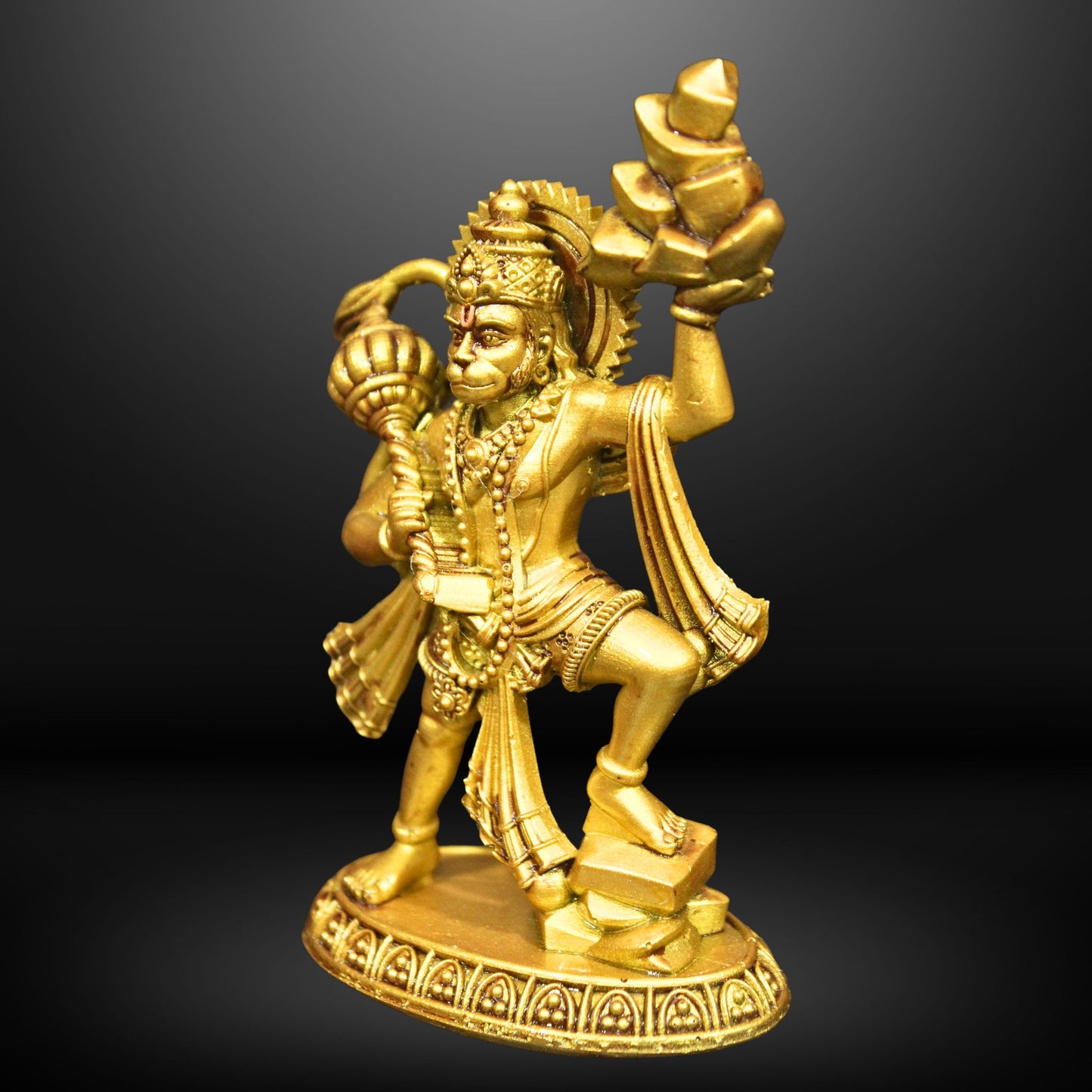 NEEANN Hanumanji Idol - 4.5 Inches