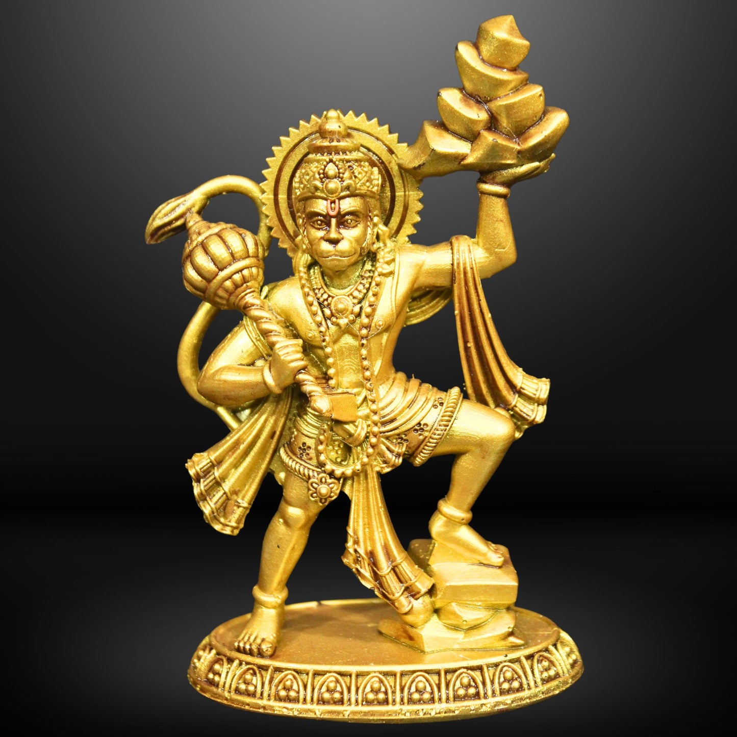 NEEANN Hanumanji Idol - 4.5 Inches